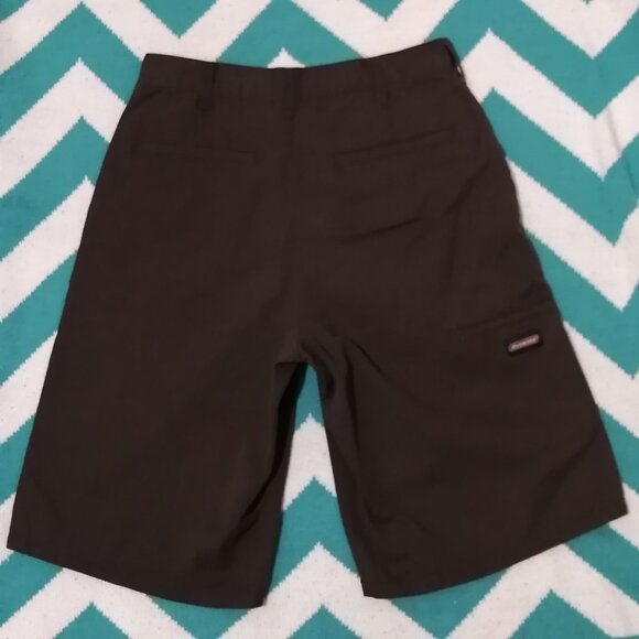Dickies Flat Front Work Shorts, Brown - Picture 2 of 4